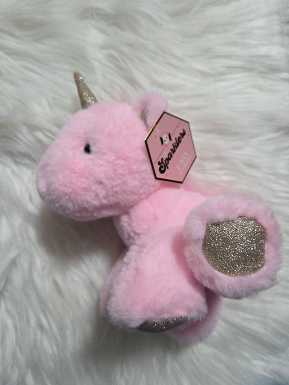 FAO Schwarz Plush Stuffed Unicorn